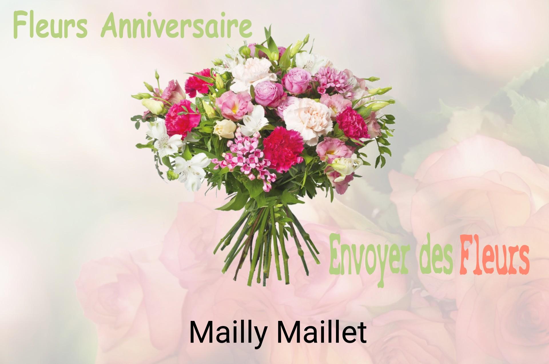 Bouquet de fleurs d’anniversaire livré à Mailly-Maillet